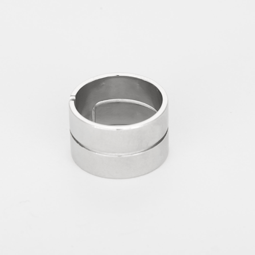 DINH VAN - Seventies - Grand modèle - Bague en or gris 58 Facettes DV32072-1