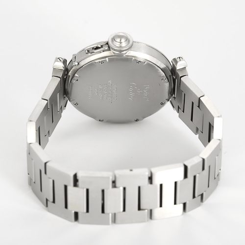 Cartier - Pasha - Montre en acier à mouvement automatique 58 Facettes DV8953-14