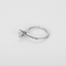 TIFFANY - Bague solitaire en platine et diamant 0.90 carat