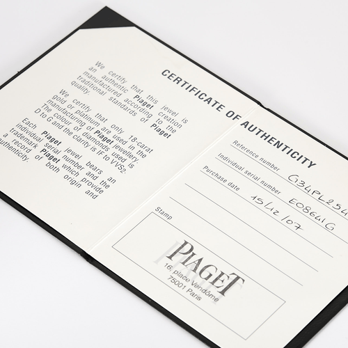 PIAGET - Possession - Anneau en or gris et diamants