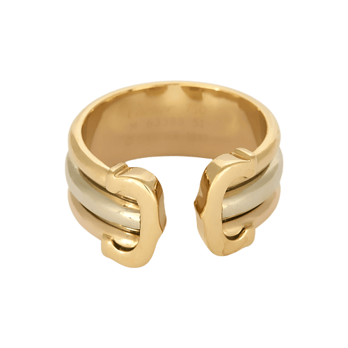 Cartier Bague en Or jaune, blanc et rose 18k