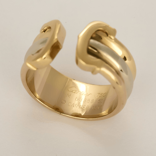 Cartier Bague en Or jaune, blanc et rose 18k