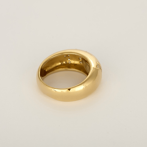 Bague 53 Chopard - Happy Diamond Love - Bague en Or jaune 18k Diamant 58 Facettes DV32010-3
