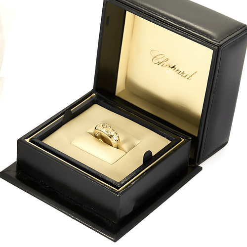 Bague 53 Chopard - Happy Diamond Love - Bague en Or jaune 18k Diamant 58 Facettes DV32010-3