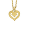 Collier OJ. PERRIN - COEUR LÉGENDE - Collier en or jaune et pendentif coeur 58 Facettes DV17924-2