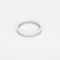 Bague 63 Alliances Platine 58 Facettes DV32120-1