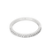 Bague 54 Élégante demie alliance en or blanc et diamants 58 Facettes DV26551-2-54-3