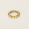 Bague 49 Alliance américaine en or jaune et diamants 58 Facettes DV26158-12