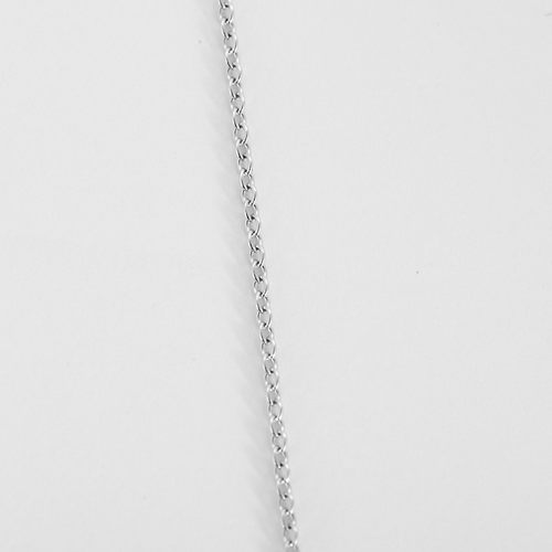 Collier necklace en Or blanc 18k Diamant 58 Facettes DV32279-2