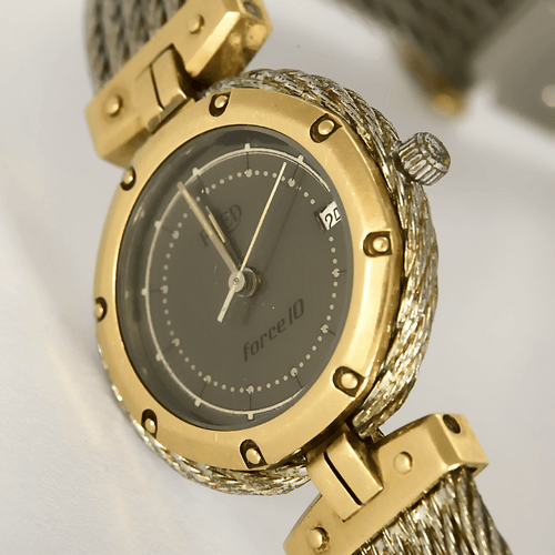 Montre FRED - FORCE 10 - Montre en acier et or jaune 58 Facettes DV32374-1