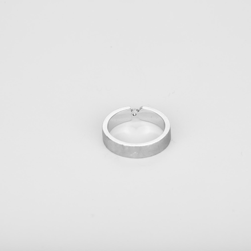 Bague 52 Bague en Or blanc 18k Diamant 58 Facettes DV32155-1