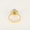 Bague en Or jaune 18k Saphir