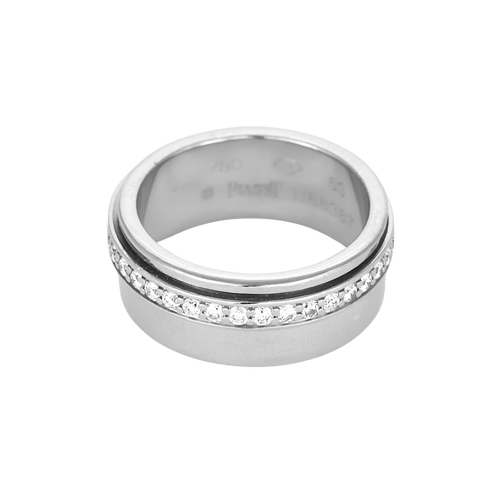 Bague 53 Piaget Possession - Bague en or blanc, diamants 58 Facettes DV31227-1