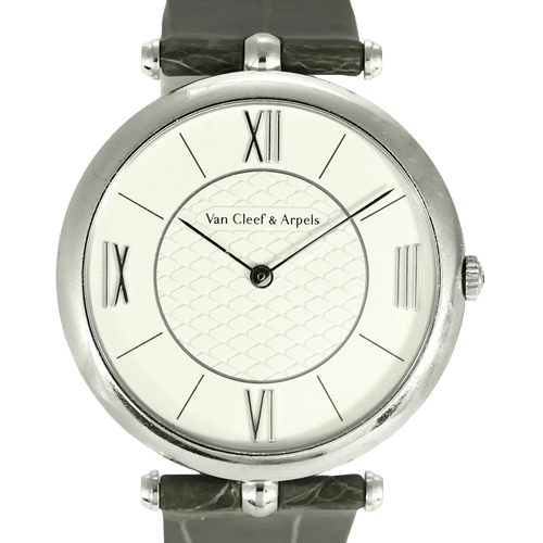 Van Cleef & Arpels  Montre Pierre Arpels en or blanc