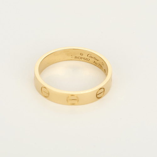 Cartier Bague Love en Or jaune 18k