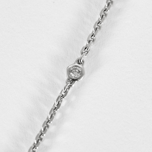 Messika Collier Baby Move en Or blanc 18k Diamant