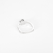 DINH VAN - Le Cube - PM - Bague en or gris et diamant