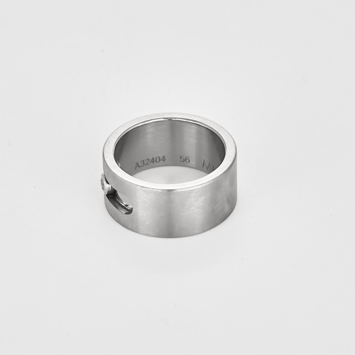 Bague Move Titanium et diamant