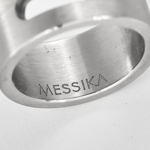 Bague Move Titanium et diamant