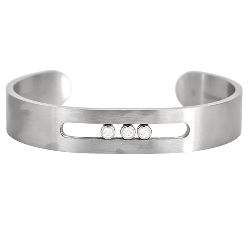 Messika Bracelet Move Argent Diamant 58 Facettes DV32377-1