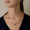 Collier or jaune, rubis : 1 carat, diamants : 0,90 carat 58 Facettes DV0751-16