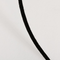 Dinh Van - Cible - Élégant pendentif en or blanc, diamants sur cordon noir 58 Facettes DV32132-1