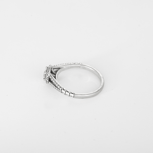 55 AMANTYS - Bague en Or blanc 18k Diamant 58 Facettes DV32627-1