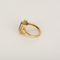 53 Bague en or jaune, saphir : 2 carats et perles blanches de semences 58 Facettes DV31672-4