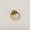 53 Bague en or jaune, saphir : 2 carats et perles blanches de semences 58 Facettes DV31672-4