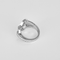 52 Cartier - Agrafe - Bague  en or blanc et diamants 58 Facettes DV31450-39