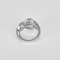 52 Cartier - Agrafe - Bague  en or blanc et diamants 58 Facettes DV31450-39