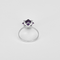 55 Élégante bague en or blanc, améthyste : 1,45 carat et diamants : 0,04 carat 58 Facettes DV31450-43