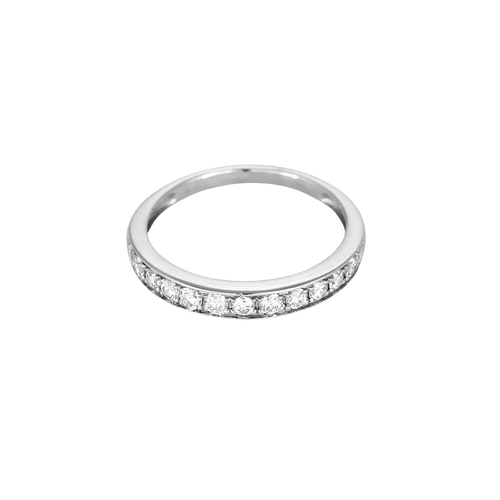 52 Demie Alliance en or gris et diamants 58 Facettes DV21635-2