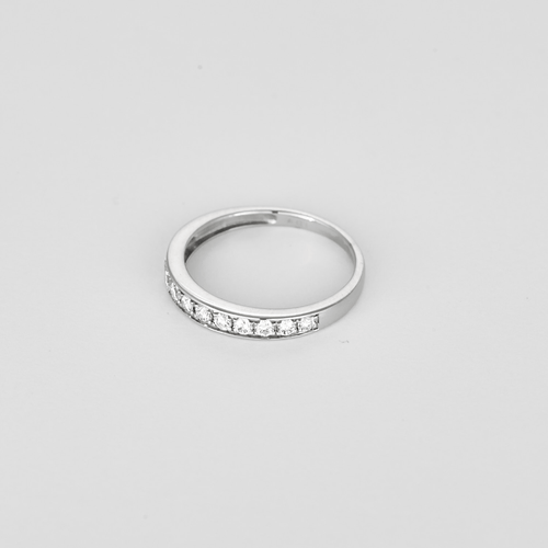 52 Demie Alliance en or gris et diamants 58 Facettes DV21635-2