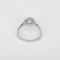 56 Élégante bague Solitaire en or blanc et diamants : 1,14 carat au total 58 Facettes DV32101-1