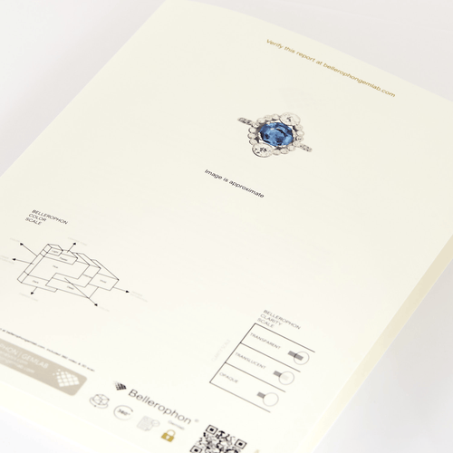 56 Élégante bague Solitaire en or blanc et diamants : 1,14 carat au total 58 Facettes DV32101-1