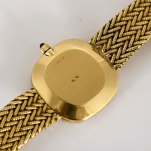 Patek Philippe Montre Ellipse Ladie's en or jaune et cadran onyx 58 Facettes DV31835-1