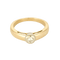 56 Bague Solitaire en or jaune, or blanc et diamants 58 Facettes DV1834-14