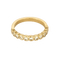 54 Demie alliance en or jaune et diamants de taille brillant 58 Facettes DV26158-24