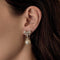 Boucles d'oreilles en or blanc, perles de cultures et diamants : 0,80 carat 58 Facettes DV31450-48