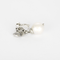 Boucles d'oreilles en or blanc, perles de cultures et diamants : 0,80 carat 58 Facettes DV31450-48