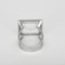 53 Bague cocktail en or blanc, aigue-marine : 10 carats et diamants : 0,20 carat 58 Facettes DV31450-45