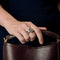 53 Cartier - Tectonique - Bague en or gris et diamants 58 Facettes DV32634-1
