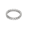 51 Alliance américaine en or blanc, diamants 58 Facettes DV26158-31