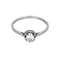 59 Élégante bague Solitaire en platine et diamant : 0,30 carat 58 Facettes DV31450-42