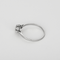 59 Élégante bague Solitaire en platine et diamant : 0,30 carat 58 Facettes DV31450-42
