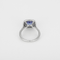 49 Tiffany - Soleste - Bague en platine, tanzanite et diamants 58 Facettes DV1927-5