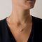 Élégant collier en or blanc et diamants : 1,20 carat 58 Facettes DV32552-1