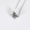 Élégant collier en or blanc et diamants : 1,20 carat 58 Facettes DV32552-1