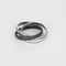 63 CARTIER - TRINITY - Bague en or blanc 18K céramique 58 Facettes DV32079-1